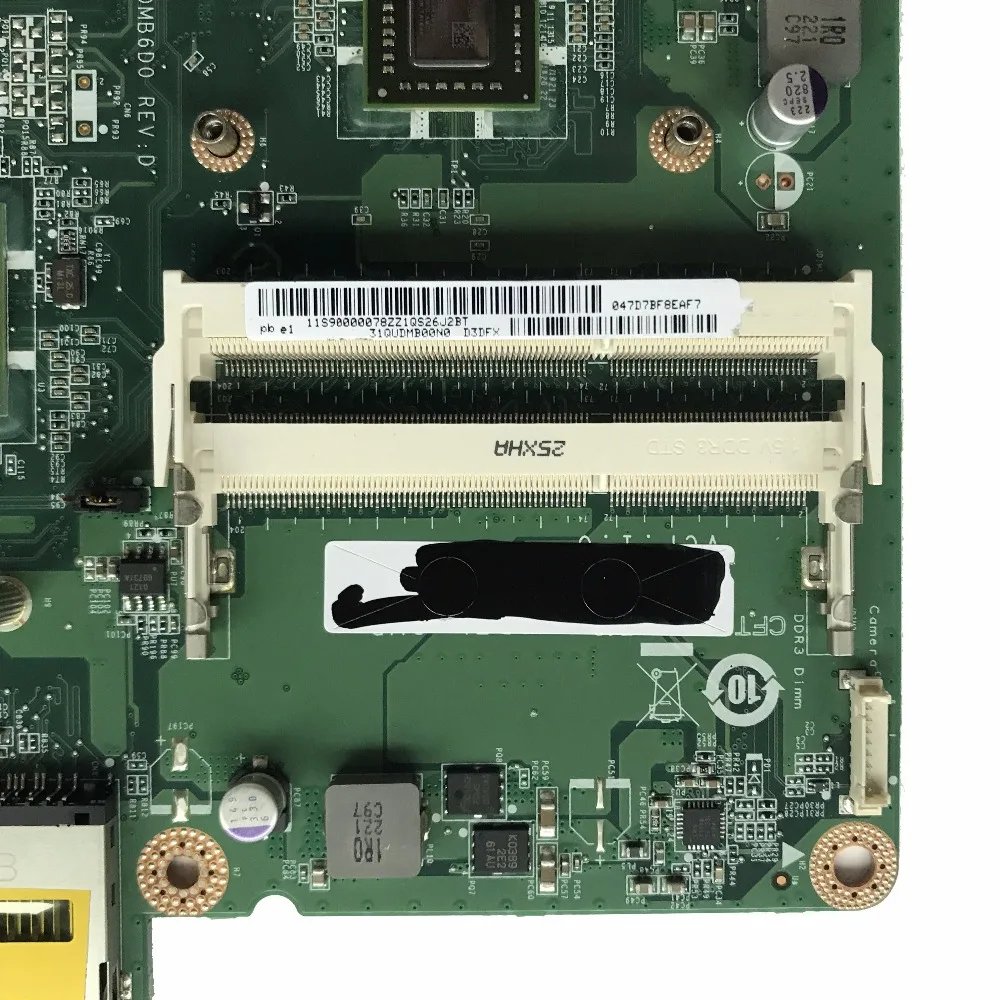 Для lenovo C325 C225 2" материнская плата aio с E450 1,66 GHZ cpu DA0UDQMB6E0 90000078 полностью протестирована