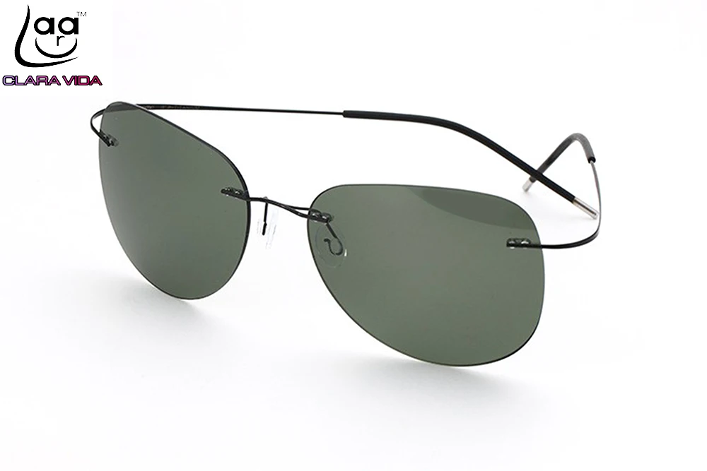 CLARA вида из брендовой натуральной B Титан ультра светильник без оправы