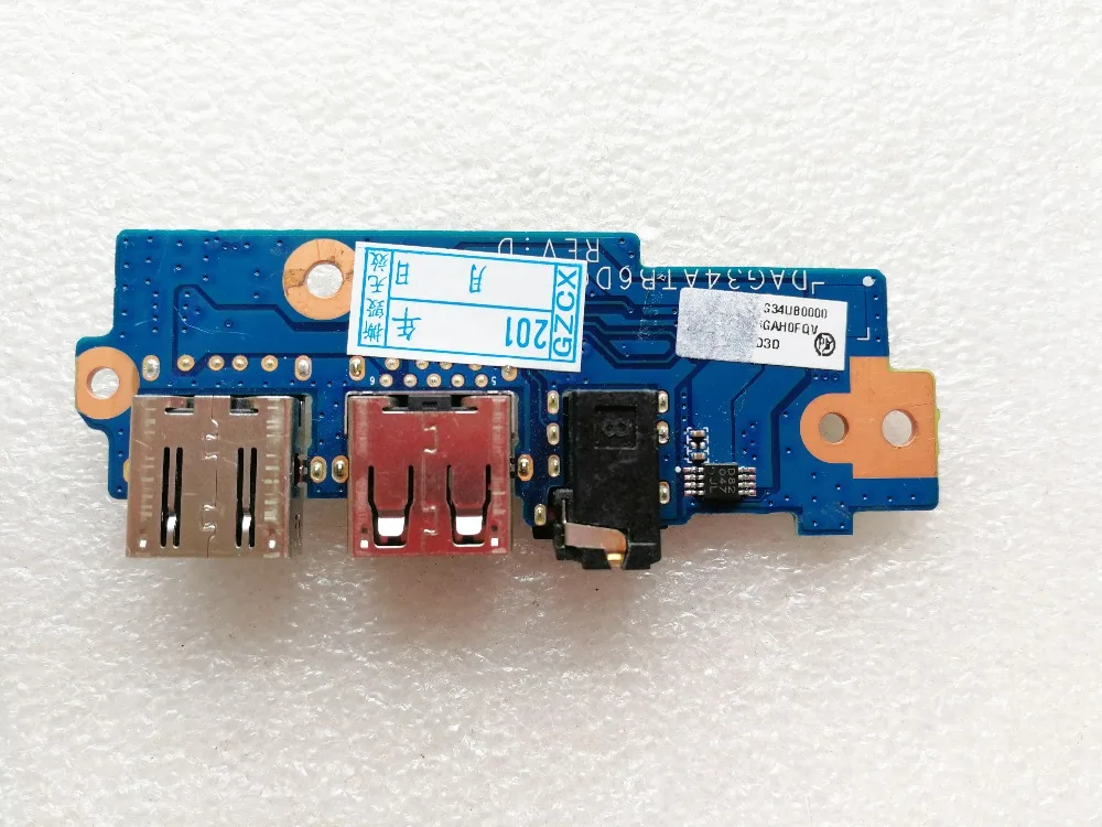 

Оригинал для hp PAVILION 15-AU 15-AU030WM 15-au010wm 15-AU078sa DAG34ATB6D0 usb аудио Плата
