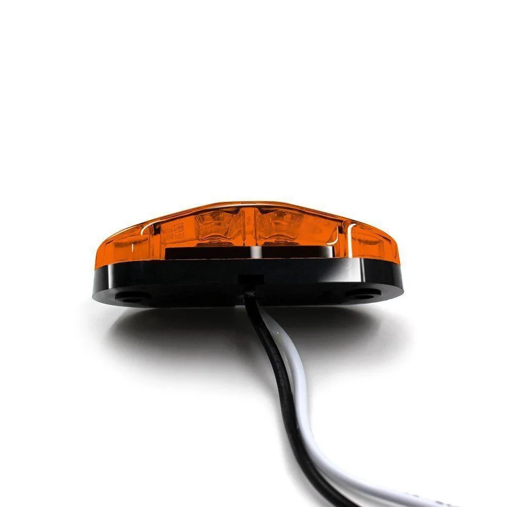 8 шт. белый прицеп для легковых автомобилей светодиодные боковые габаритные