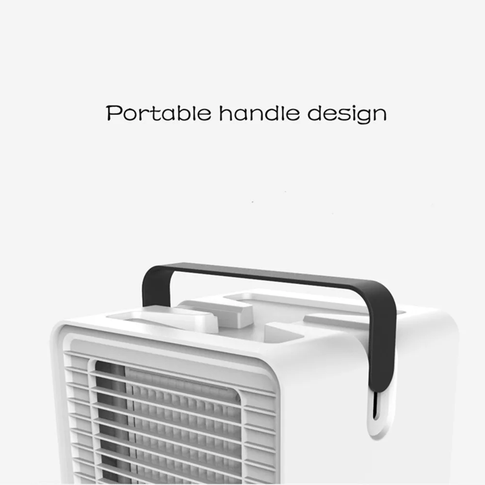 mini air conditioner fan Personal Evaporative portable USB Air Cooler The Quick Easy Way to Cool Any Space Home Office Desk | Бытовая