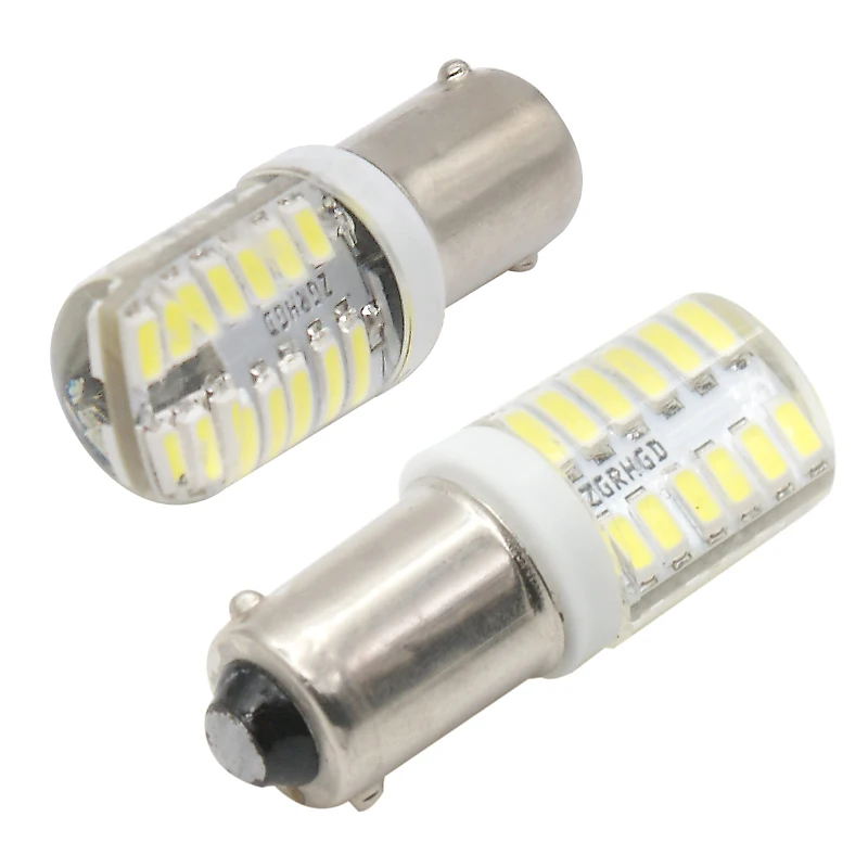 Светодиодный силиконовый фонарь LYMOYO BA9S/T4W 6 шт. 4014 SMD 24 12 В габаритный