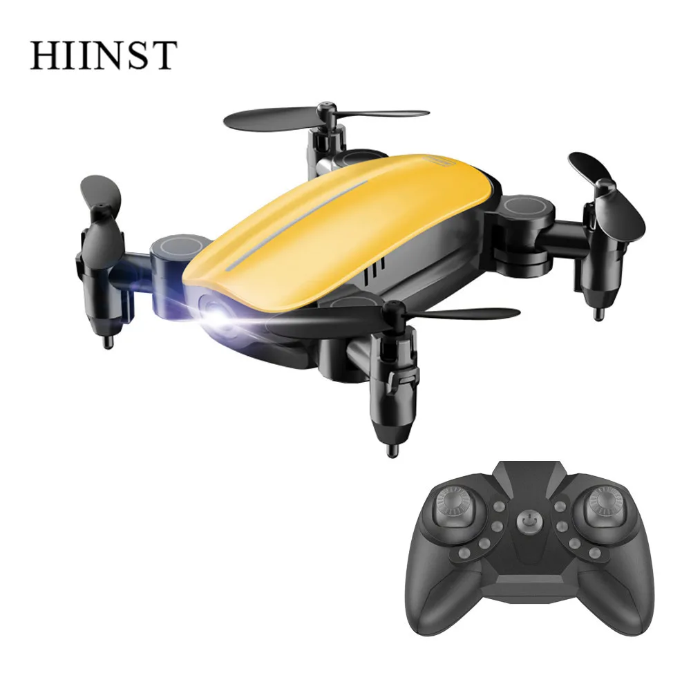 YE Hiinst 2,4G 6-осевой RC Hobby мини инфракрасная индукция самолеты квадроциклы, беспилотные летательные аппараты с светодиодный складной Aitude удерживайте кнопку дистанционного Управление RC вертолет - Цвет: YE