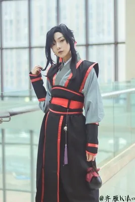 Grandmaster of Demonic Culture Wei Wuxian Young cosplay Costume основатель Diabolism Costume Mo Dao Zu Shi полный комплект