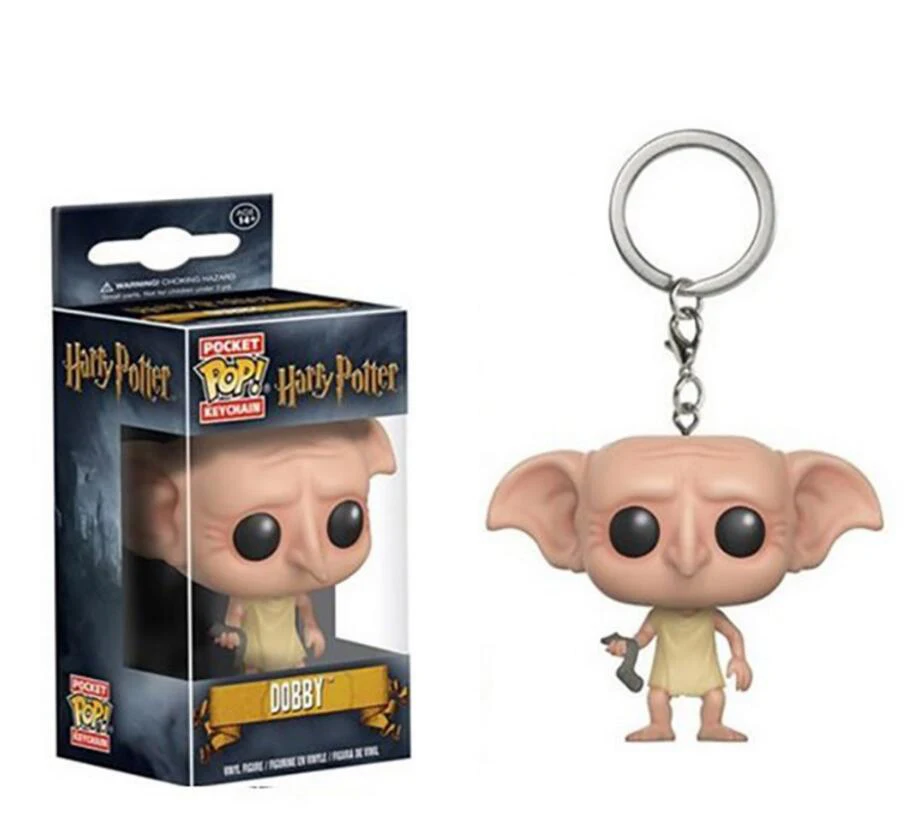 DOBBY FUNKO POP брелок Marvel странные вещи Капитан Америка Сейлор Мун Игра престолов малефисент с коробкой - Цвет: DOBBY