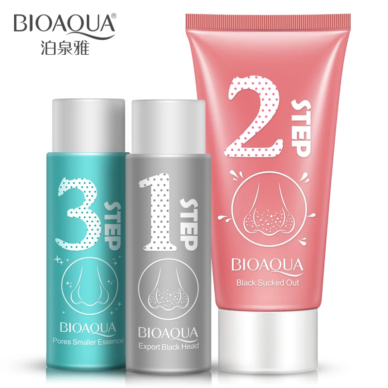 1 комплект маска для удаления черных точек с экстрактом грязи bioaqua очистка пор от