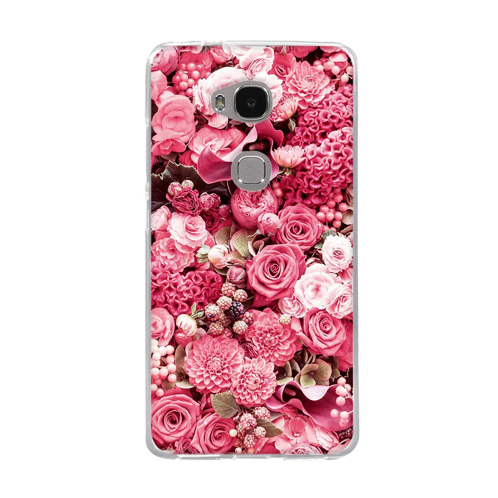 Чехол на заднюю панель для huawei Honor 5X X5 GR5 kiw-l21 5," чехол для телефона из ТПУ для huawei Honor 5 X 5x KIW-L21 силиконовый чехол s