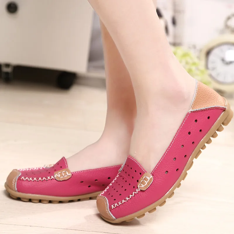 Новый предотвращения столкновений ног прилив сладкий один кожаный Обувь