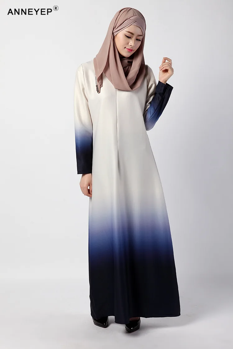 2016 новое поступление мусульманское длинное платье для женщин Малайзия абаи в