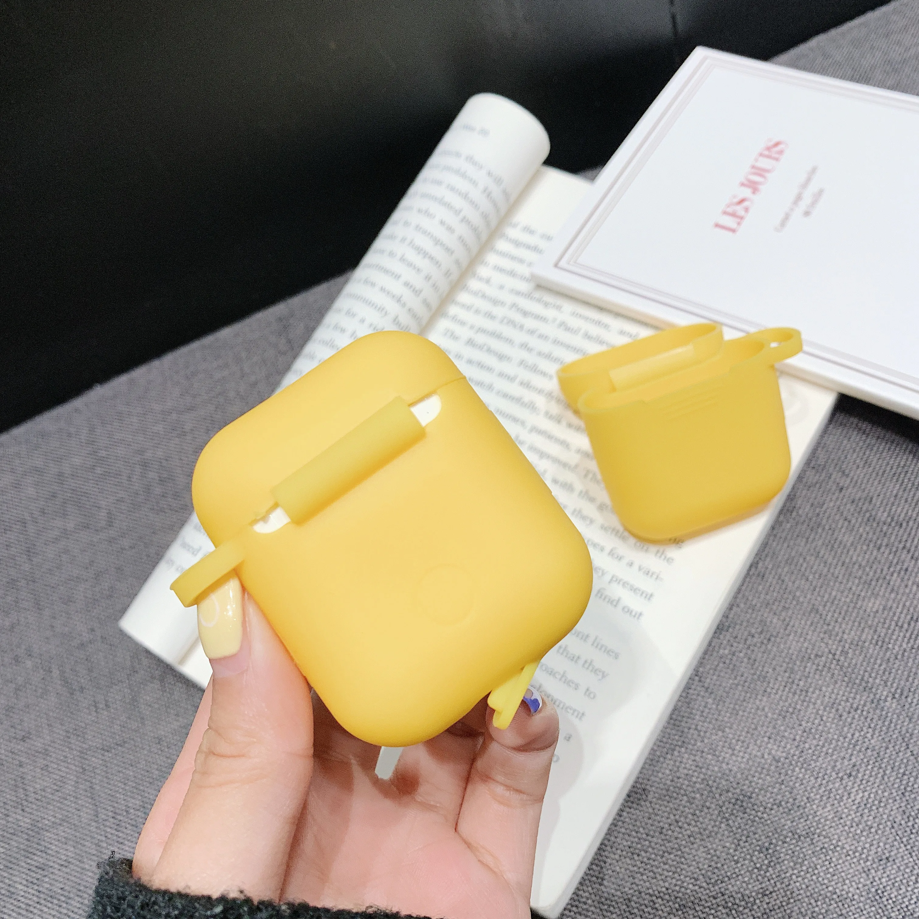 INS Кошелек для монет Bluetooth чехол беспроводных наушников Apple Airpods аксессуары