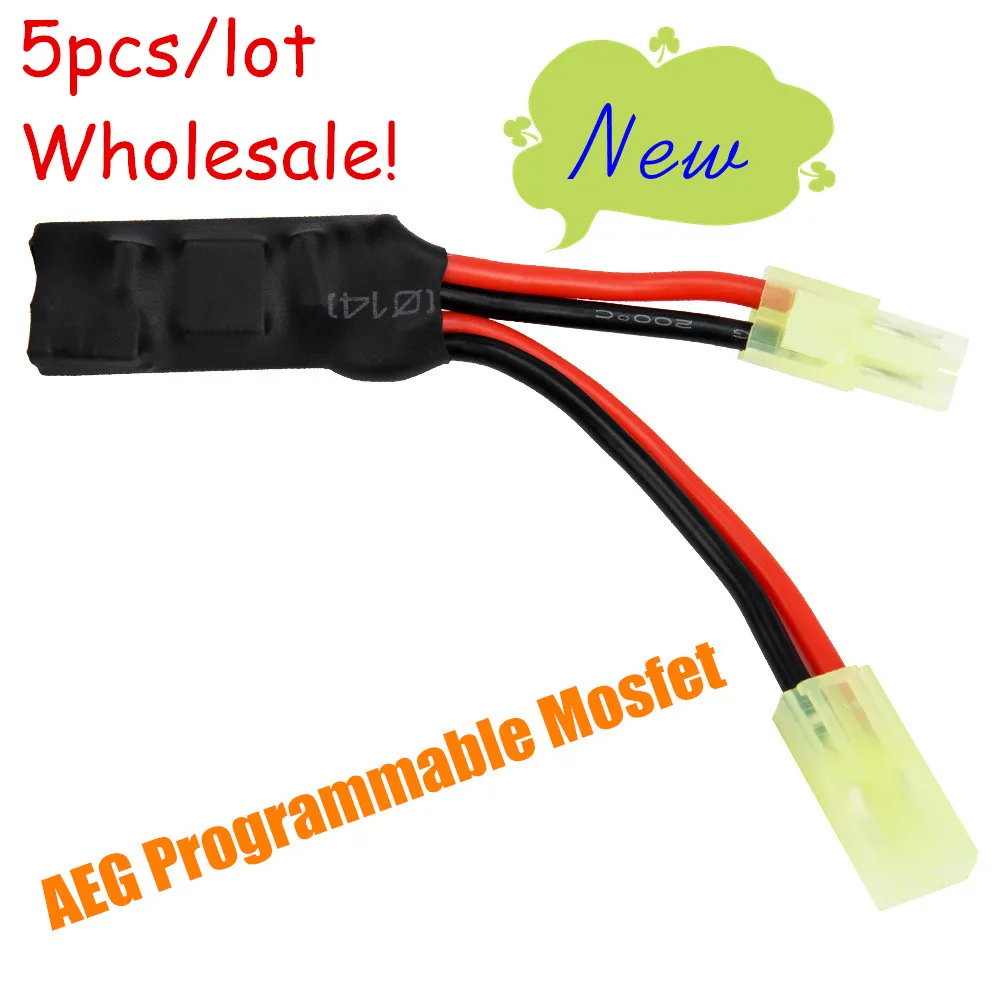 Комплект Mosfet 5 шт./лот для страйкбола G3 программируемый для пневматических пистолетов AEG Электрический пневматический пистолет аксессуары ...