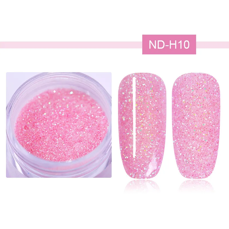 ND-H10 NICOLE Дневник 10 г погружающийся порошок для ногтей Система натуральный сухой фиолетовый розовый красочный мерцающий дизайн ногтей блеск маникюрный дизайн - Цвет: ND-H10