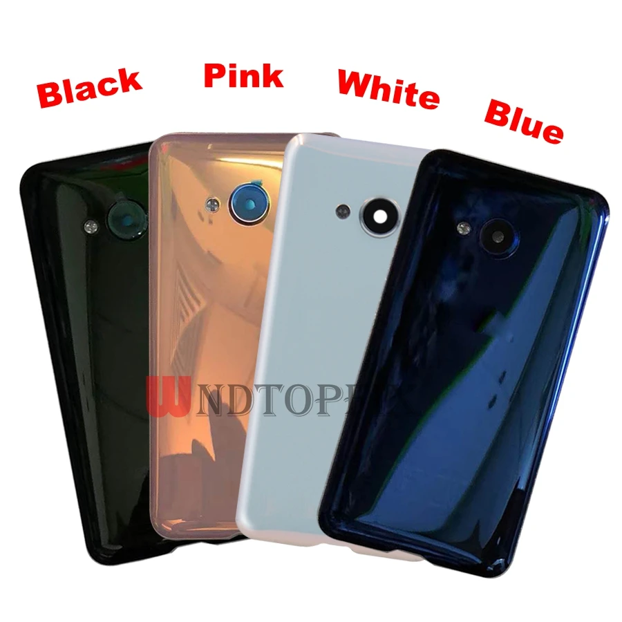Задняя крышка батарейного отсека для HTC U PLAY стеклянная корпуса чехол с