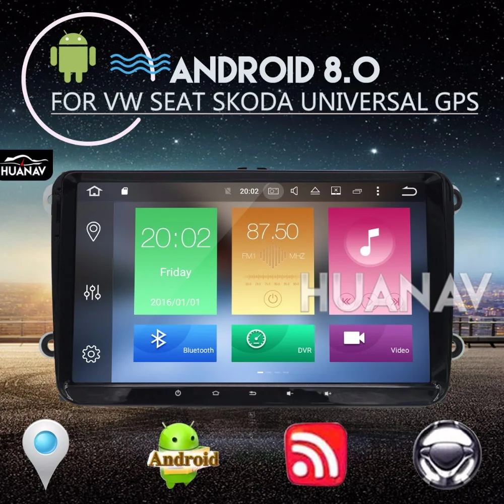 Автомобильное радио 9 дюймов 2din универсальный dvd плеер GPS навигация для VW Volkswagen golf