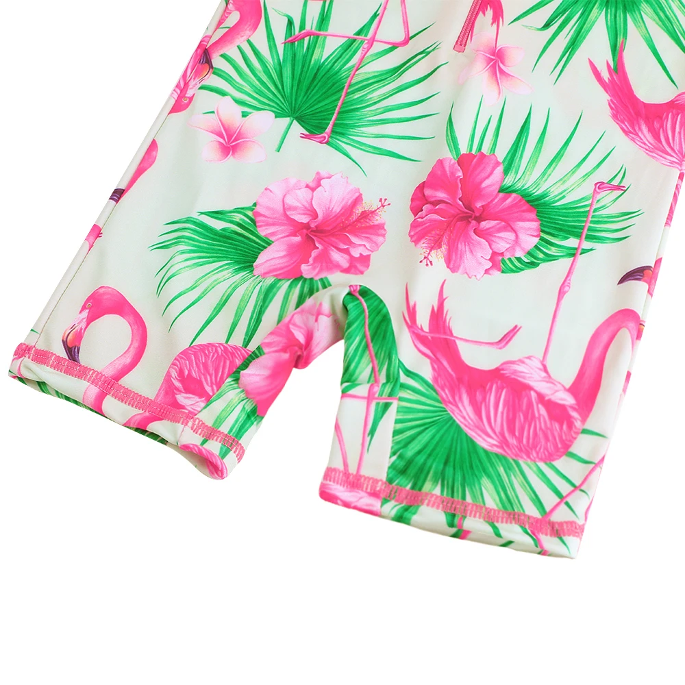 BAOHULU/Одежда для купания с длинными рукавами и рисунком маленьких девочек детский