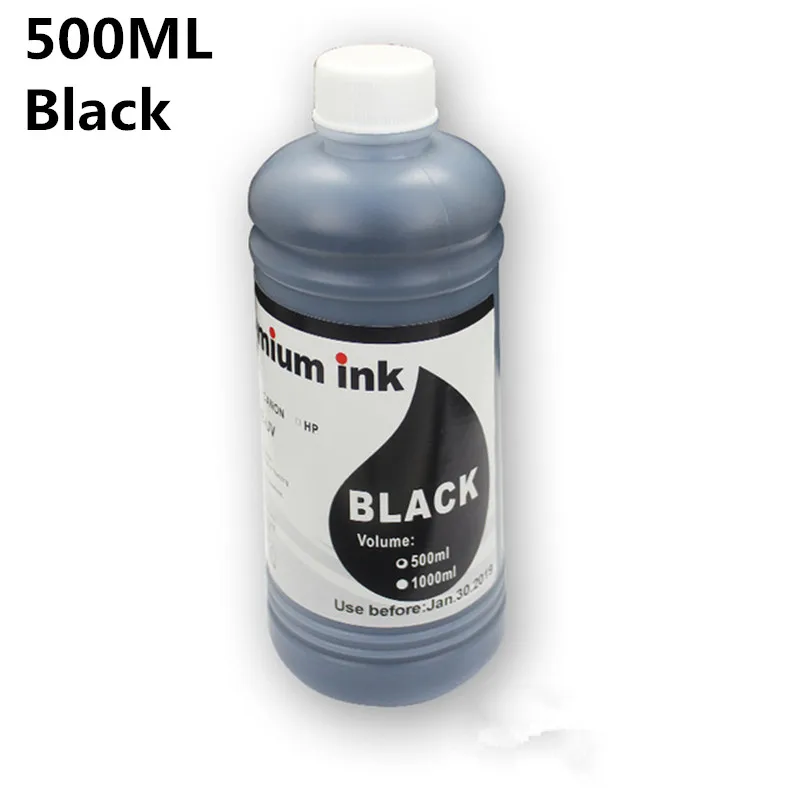 BK Совместимость для hp Designjet T610 T620 T770 T790 T1100 T1120 T1200 T1300 T2300 500 510 800 Z2100 чернила для заправки комплект 500 мл - Цвет: BK