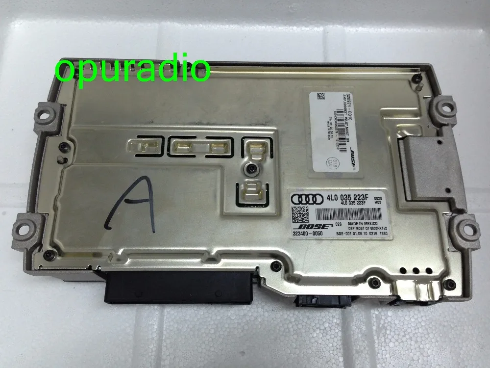 Усилитель 4L0 035 223F 4L0035223F Фабричный DSP MOST AMP 6000NXT V2 G3 323400-0050 для AUDIQ7 A4L автомобильная