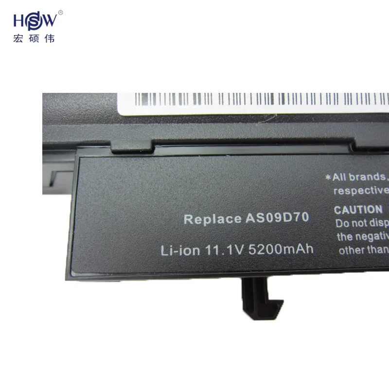 Аккумулятор HSW для ноутбука Acer Aspire 3810T 3410 3750 3811 4810 5810 5410 AS09D31 AS09D34 AS09D36 AS09D56 AS09D70 AS09D71