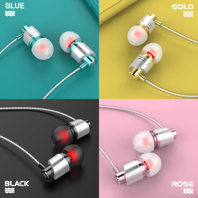 T8 Bass Headset with Microphone Professional Earphone For Samsung Xiaomi Mi 8 fone de ouvido Mobile Phone Super Stereo Earbuds |