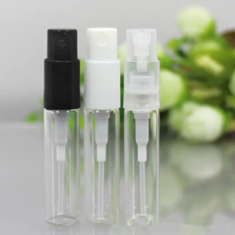 3ML Glass Perfume Bottle Empty Refillable Spray Small Parfume Atomizer Sample Vials F20171239 | Красота и здоровье