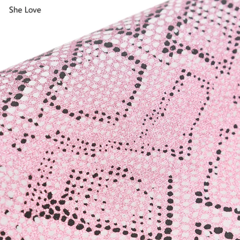 Chzimade A4 Snake Skin Fabric Sheet Glitter Sewing For Handmade Bow Patchwork Bags Decoration Diy Crafts | Дом и сад