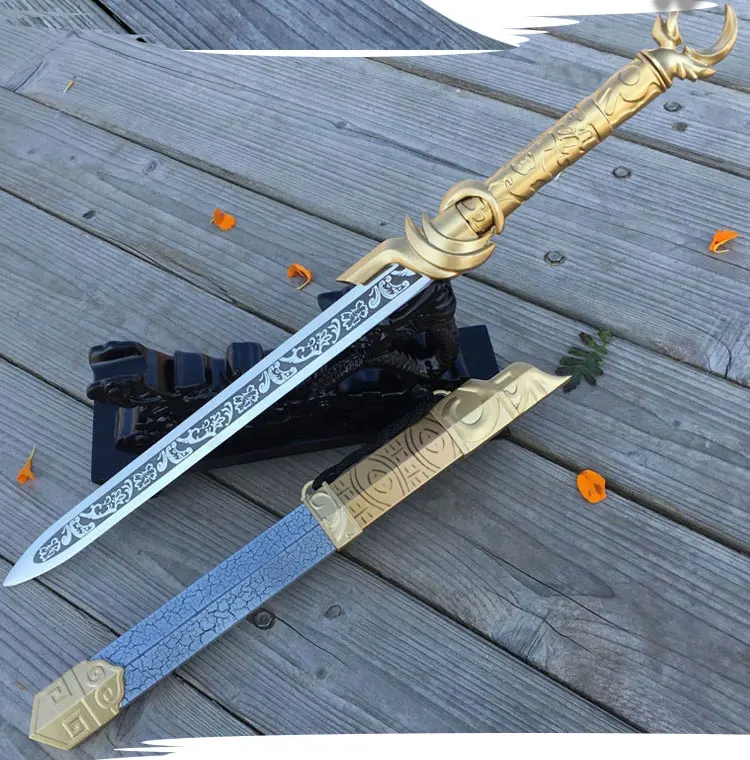Меч из нержавеющей стали POYUE Dagger Изобразительное искусство и ремесла игрушка семейная мебель 45 см
