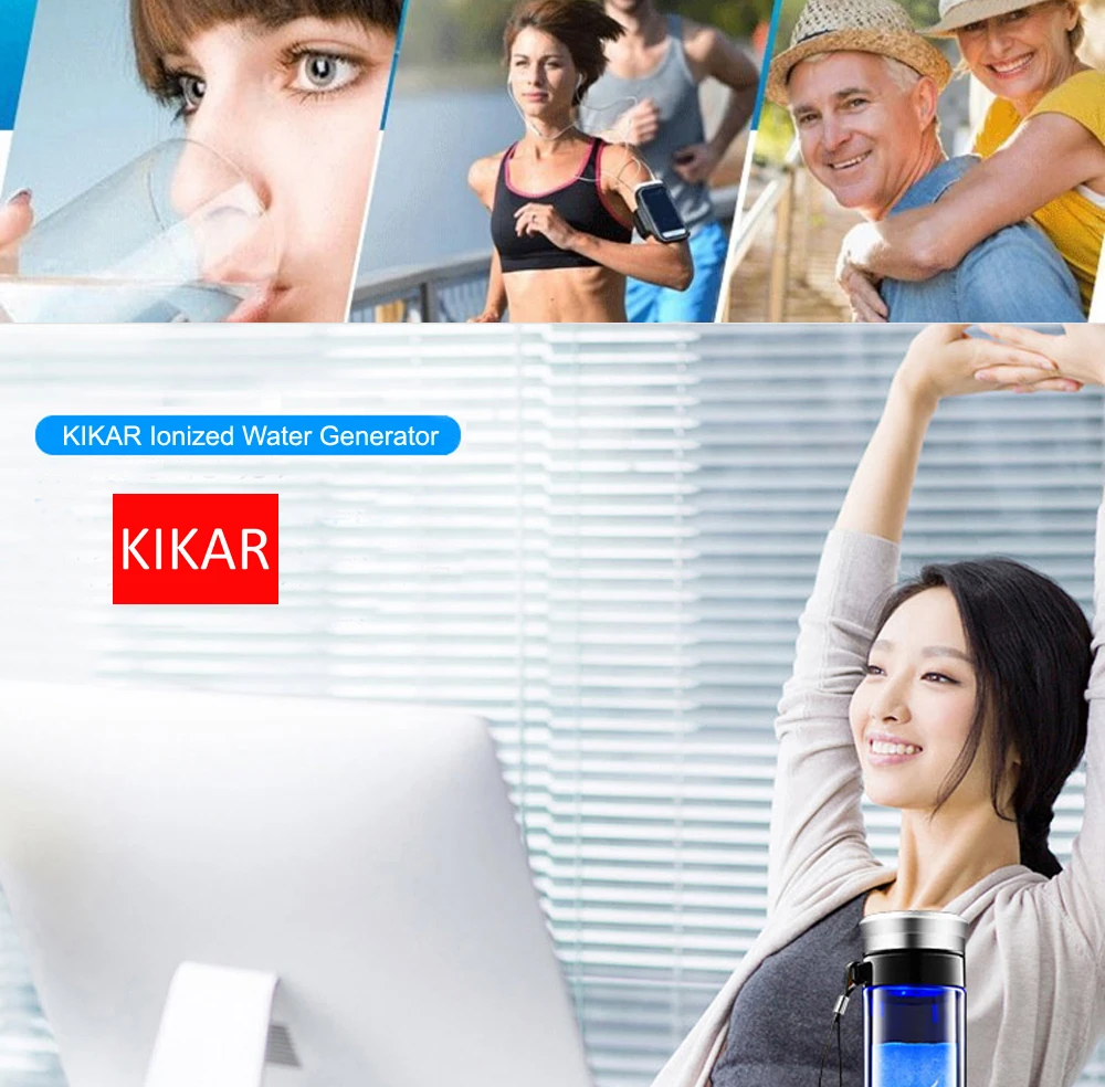 Ионизатор дорожная бутылка для воды чашка антивозрастной антиоксидант Аква