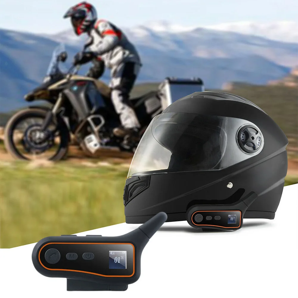 Мотоциклетный шлем беспроводное радиоустройство Bluetooth гарнитура для шлема 3 км