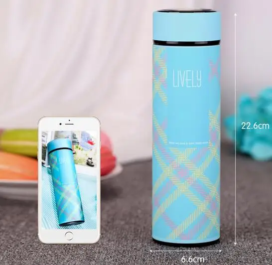 Новый 3 вида цветов термос кружка 480 мл Термос из нержавеющей стали кофейная