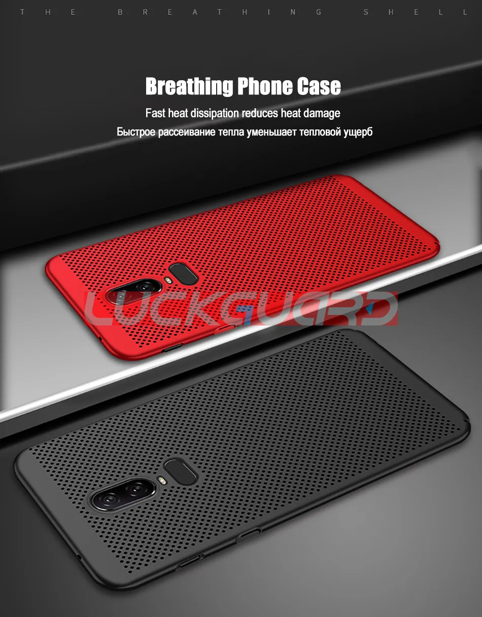 LuckGuard OnePLus 6 T чехол противоударный силиконовый край OnePlus 6 Жесткий прозрачный чехол из поликарбоната для Oneplus 5 T One plus 6 6 T Luxruy Coque