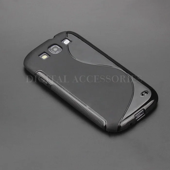 8 цветов S Line гелевый ТПУ тонкий мягкий Противоскользящий чехол-накладка для Samsung