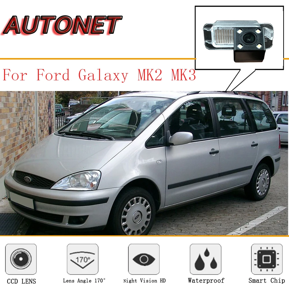 Автомобильная камера заднего вида для Ford Galaxy MK3 2006 ~ 2015 MK2/CCD/ночного видения/камеры