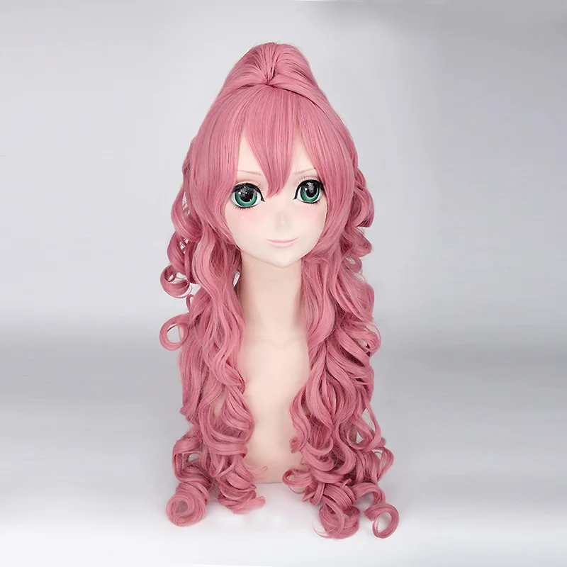 Vocaloid Megurine Luka длинный парик косплей костюм женские термостойкие синтетические