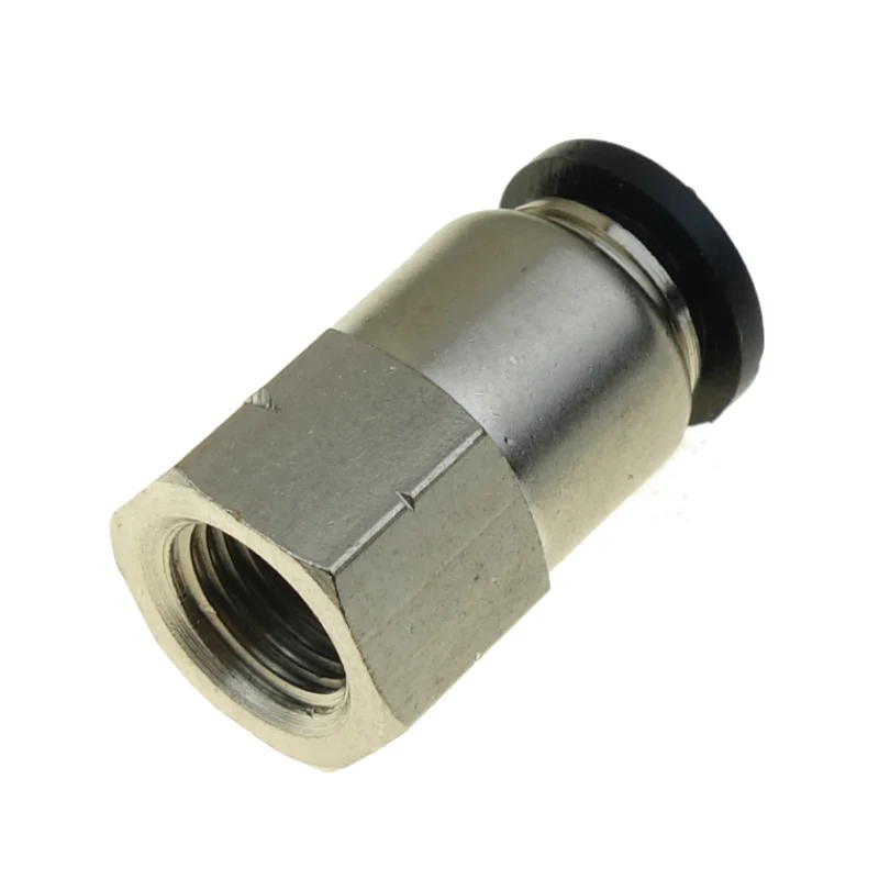 Пневматический вставной воздушный фитинг прямой разъем для трубки OD 5/32 &quot1/4&quot