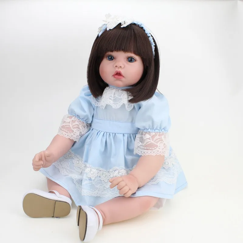 55 см силиконовые куклы для новорожденных Реалистичная Одежда &quotlifelike&quot