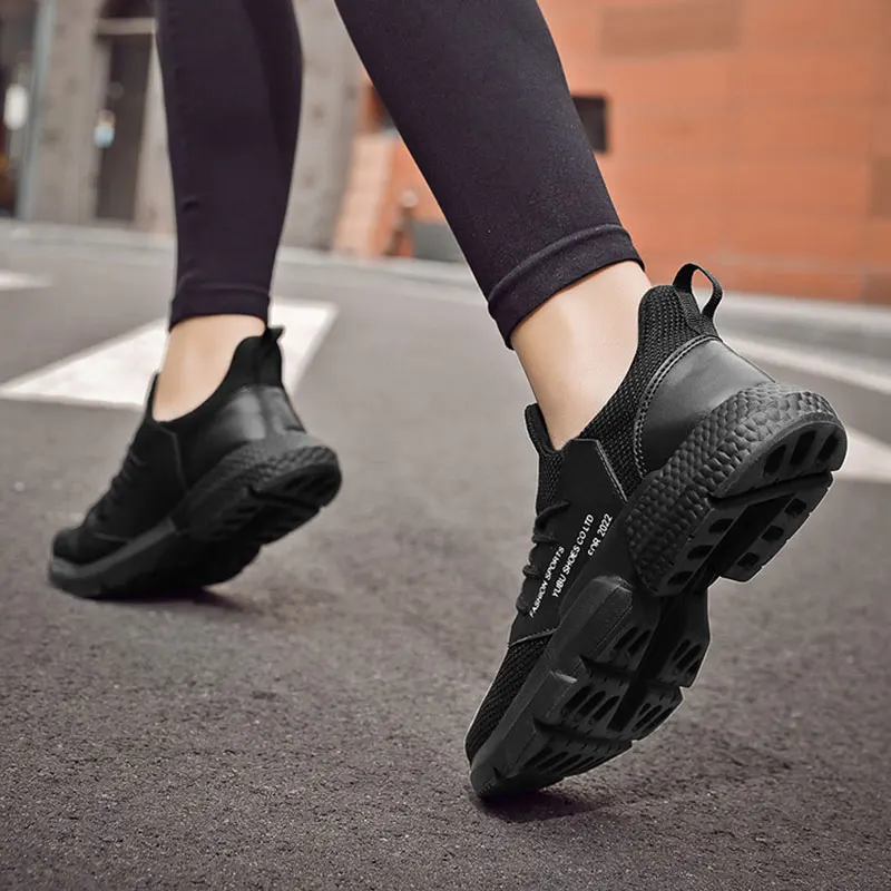 Мужские кроссовки для бега воздухопроницаемые из мягкой сетчатой ткани удобные