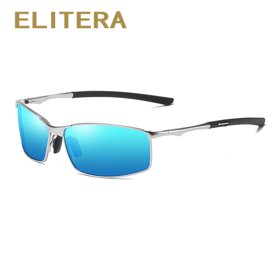 Мужские классические поляризационные солнцезащитные очки ELITERA уличные