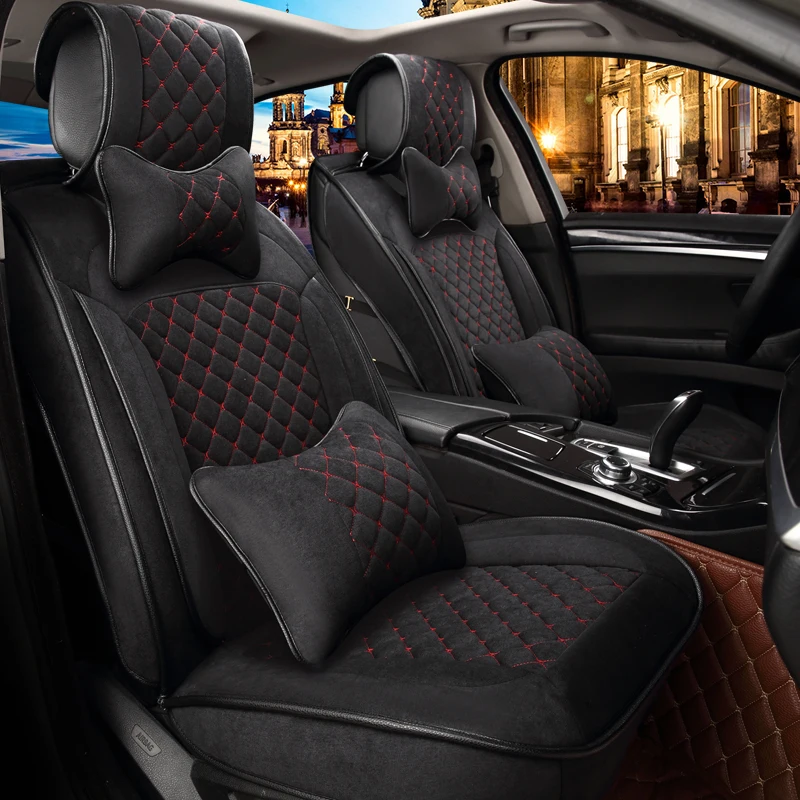 Twill тканевая Автомобильная подушка Стильный чехол для автомобильного сиденья