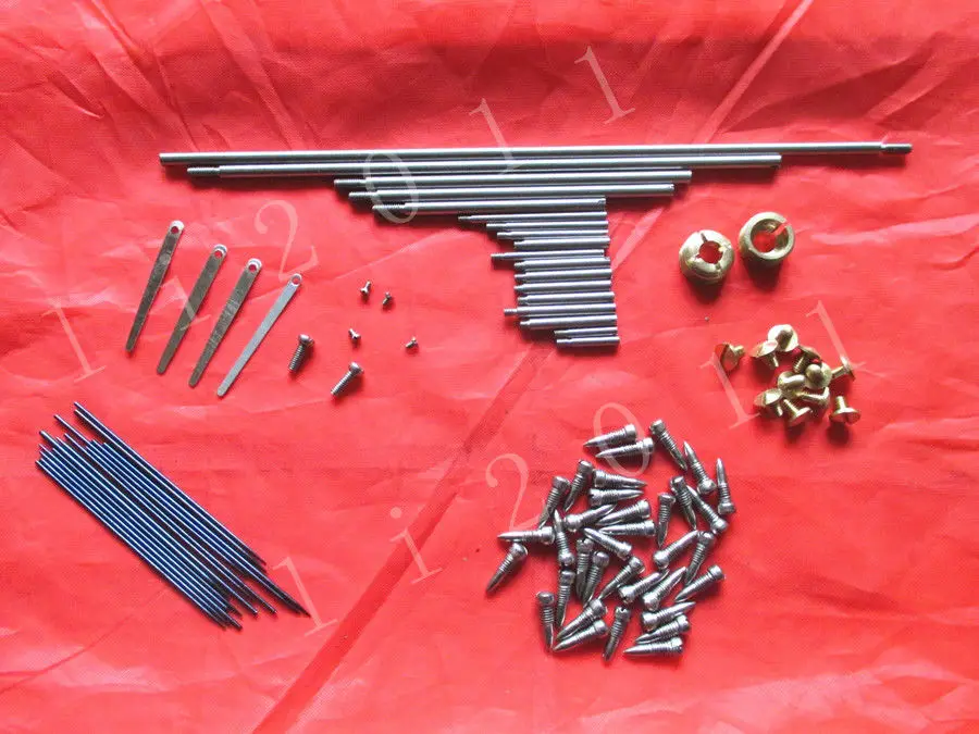 

New Alto sax repair parts screws,parts+saxophone springs