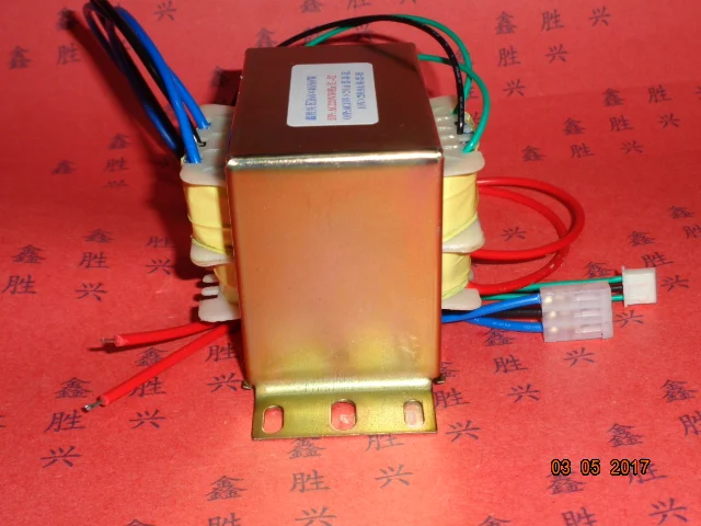 18V-0-18V 1.0A 10V-0-10V 0.9A Transformer 220V input 60VA EI66*40 Multimedia amplifier active speaker sound Power Transformers |