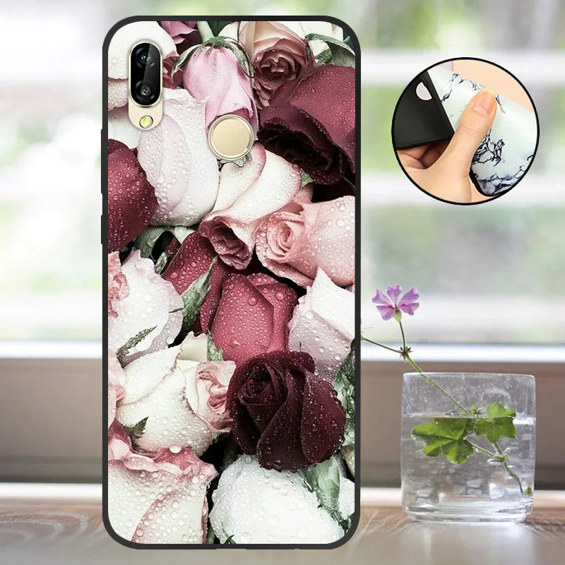 YDM Чехол для huawei P20 Lite, мягкий силиконовый бампер для huawei P20 Lite P20lite, чехол для телефона P 20 Lite, защита для задней панели - Цвет: YDM