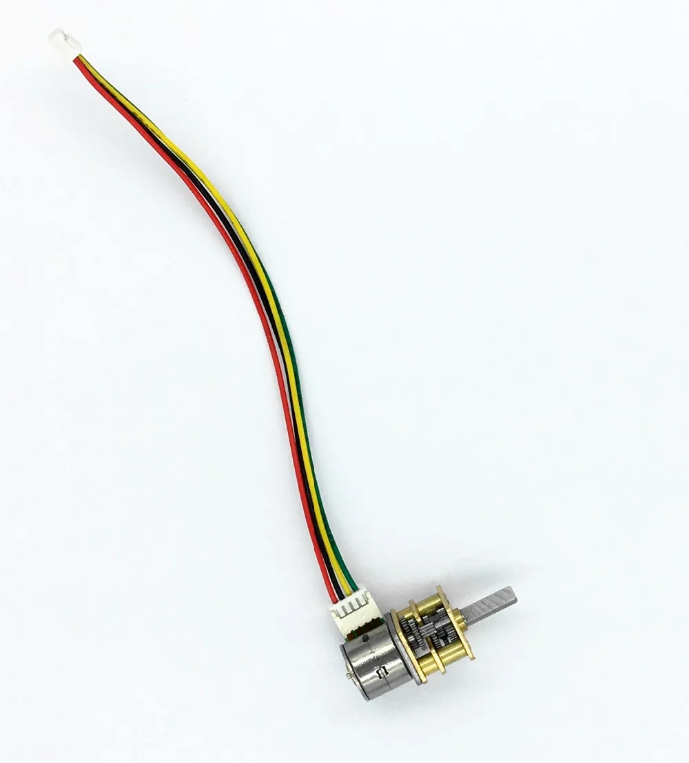 Микро шаговый двигатель GA12BY10 DC5V монитор с металлической шестерней PTZ