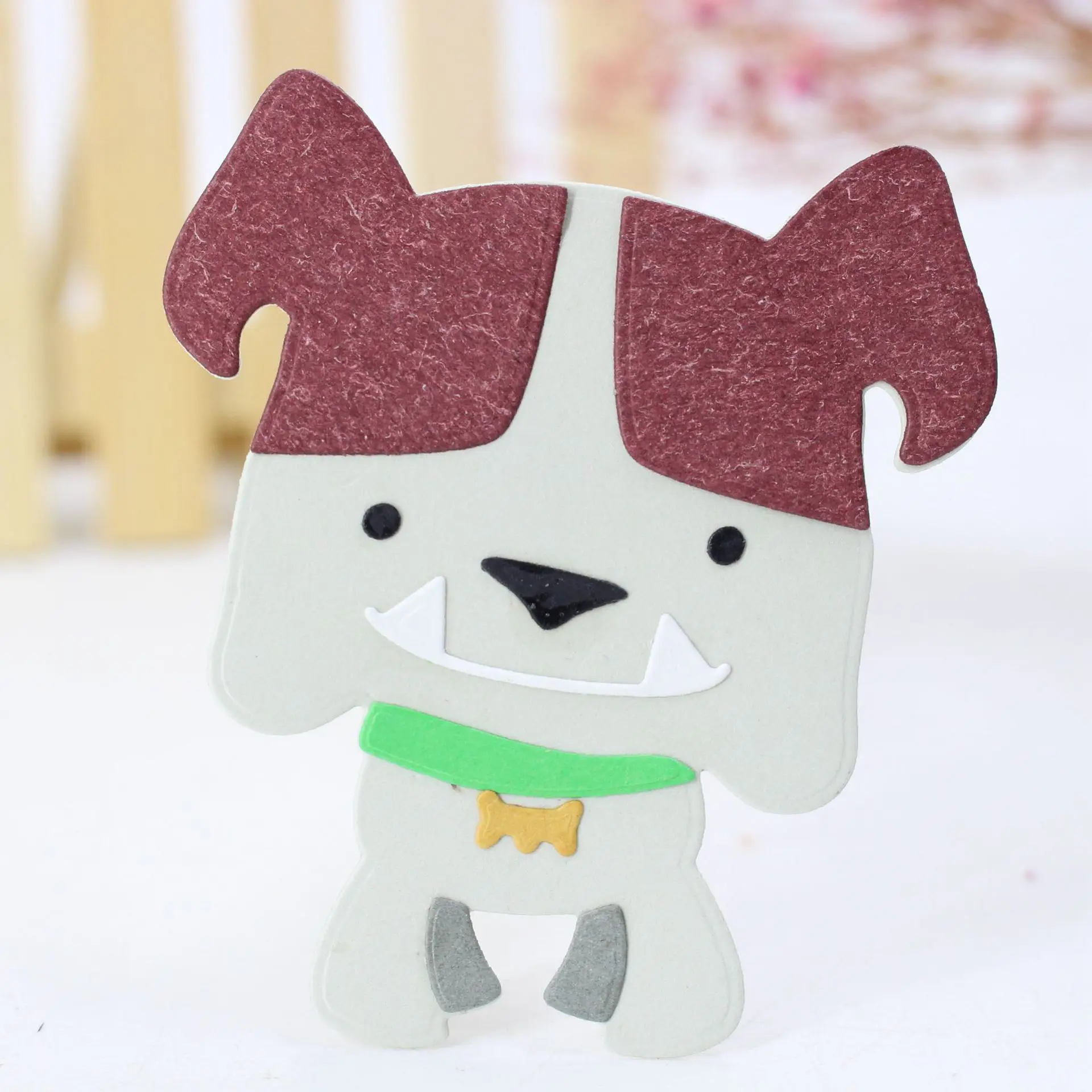 

ZhuoAng Funny Fierce Dog Cutting Dies For DIY Scrapbooking Decoretive Embossing Stencial DIY Decoative Card Die Cutter
