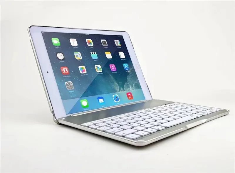 Для iPad Pro 10,5 защитный чехол 7 цветов Светодиодная подсветка Беспроводная Bluetooth клавиатура чехол для IPad Air 1 2 крышка Капа+ подарок