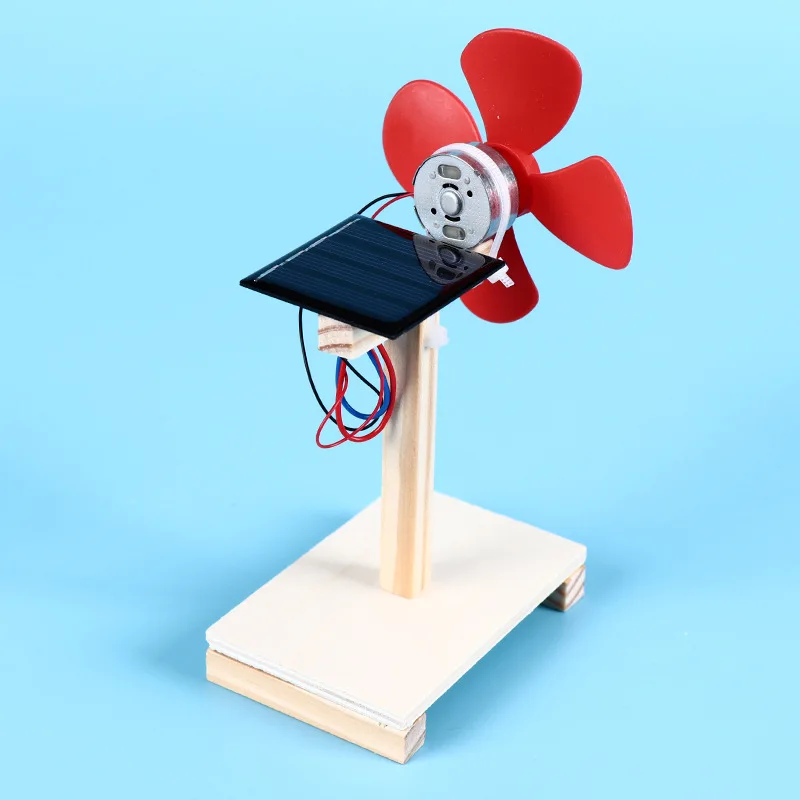 DIY комплект солнечных вентиляторов для образования в области естественных исследований, модель, обучающие игрушки для детей, интеллектуальная эксплуатация
