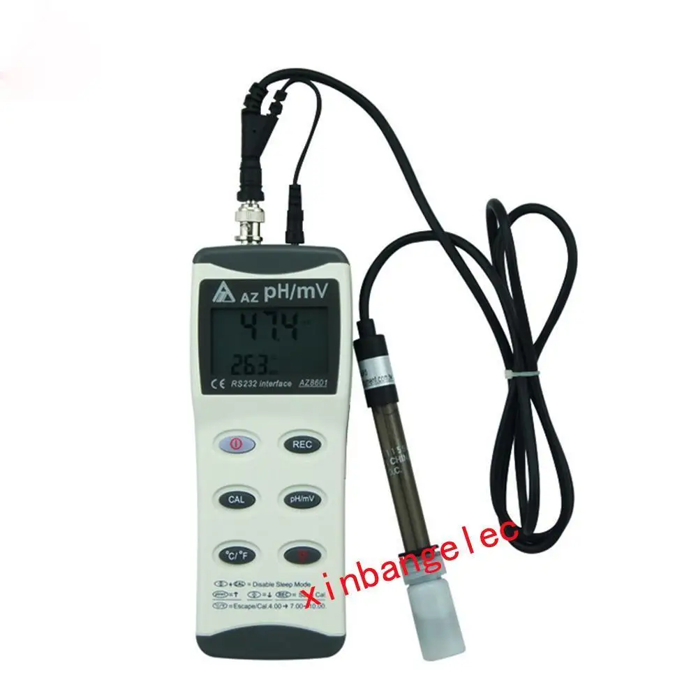 

AZ8601 Handheld PH /ORP/Temperature Oxidation Reduction Potential Meter