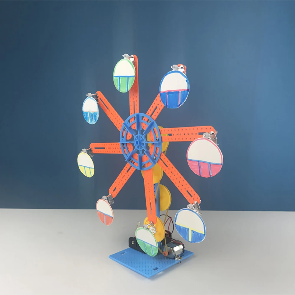 Новинка 2019 детская игрушка DIY электрический плоттер набор для рисования физика