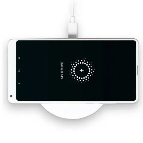 Беспроводное зарядное устройство Xiaomi Qi умная Быстрая зарядка 7 5 Вт/5 Вт Тип C