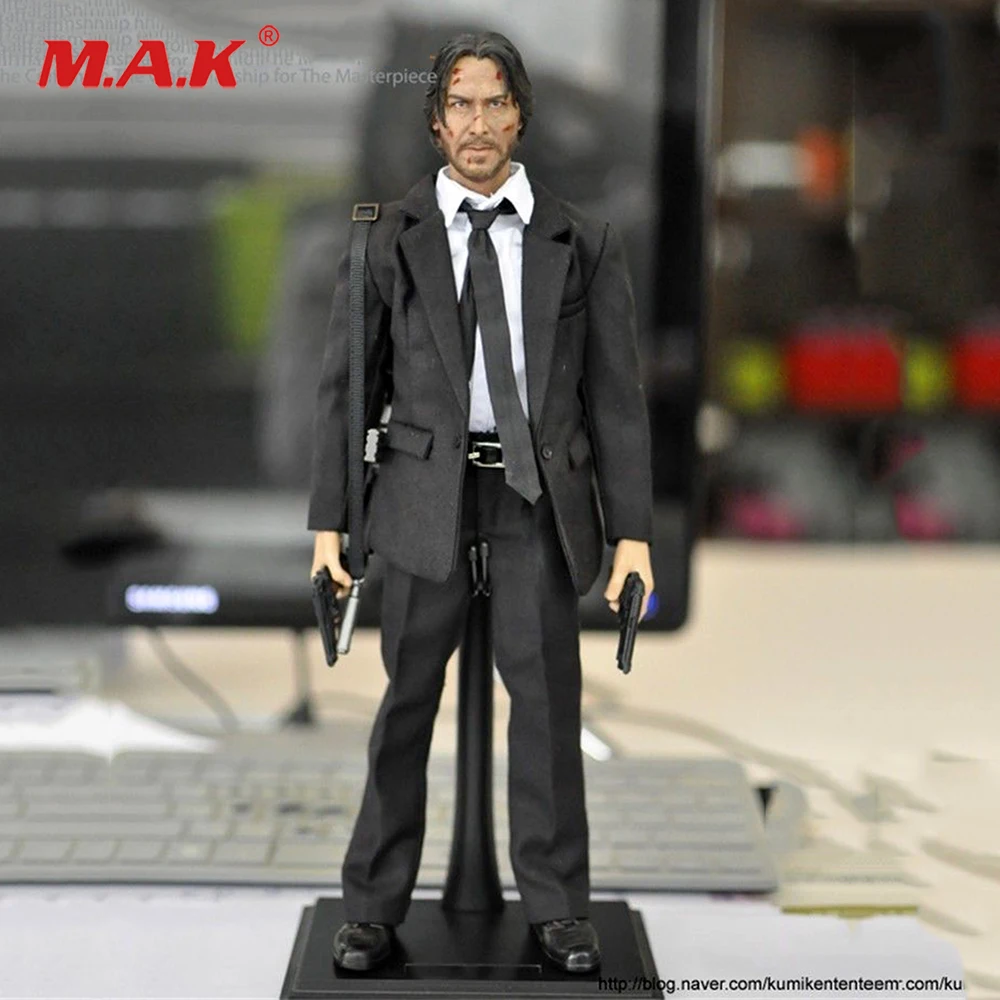 John Wick receed Killer Keanu 1/6 KMF037 type Reeves 12 ''Мужская фигурка с оружием и аксессуары для