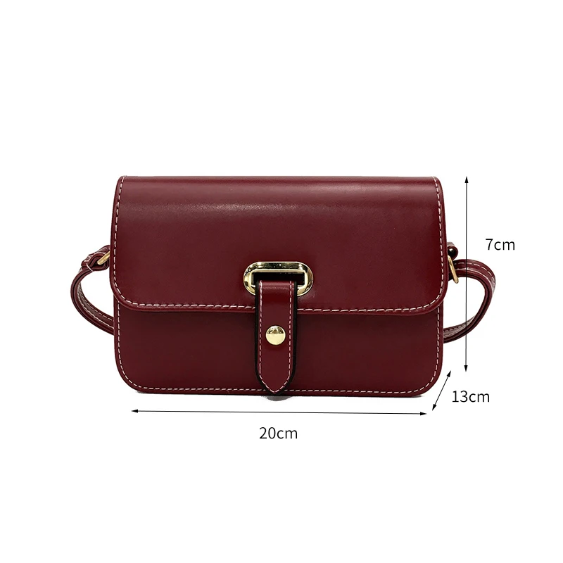 Винтаж Для женщин Flap Messenger Bag кожанный браслет Сумки Crossbody женский открытый